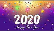How to Create Happy New Year 2020 Background Free Cdr file | Freegraphic.in