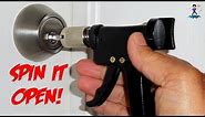 How To Spin Open a Deadbolt Lock!