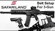 Safariland ELS Belt Setup For 3-Gun Competition