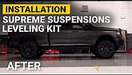How to Install Supreme Suspensions Leveling Kits on a 2020 Ram 2500