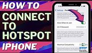 iOS 17: How to Connect to Hotspot on iPhone