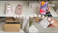 iPhone 13 unboxing 📦 // [ Pink + 256GB ] 💗