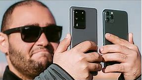 iPhone 11 Pro Max vs Samsung S20 Ultra || تفاصيل التفاصيل !!