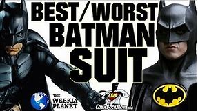 The Best & Worst BATMAN Suits!