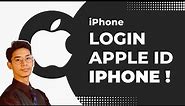 How to Login Apple ID in Another iPhone !