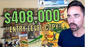 CGC 0.5 Action Comics 1 Sells For The Median Price Of An American Home...