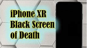 How To Fix The iPhone XR Black Screen of Death Issue After iOS 14.2