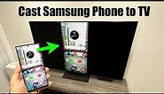 How To Wirelessly Cast Your Samsung Galaxy Smartphone to HDTV (Fast and Easy)