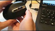 Logitech MX Anywhere mouse reset by holding down right mouse button during power up to clear error