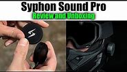Syphon Sound Pro Bluetooth Helmet Speaker | Unboxing and Full Review