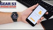 Samsung Gear S3 with iPhone - Setup and overview