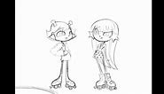 WORK IN PROGRESS. Inspired by Lauren Faust’s “Milky Way and the Galaxy Girls.”#funny #comedy #animation #animatic #milkywayandthegalaxygirls
