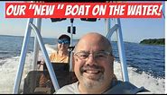 Boston Whaler - Our First Trip in "New" Boat and Fishing Narragansett Bay!