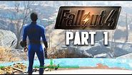 Fallout 4 Walkthrough Part 1 - VAULT 111 (Gameplay 1080p 60FPS PC)