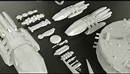 Battlestar Galactica STARSHIPS dimensions | 3D