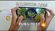 SAMSUNG A21s PUBG Test 🔥 With GyroScope ✔️ | LAG OR NOT ? 🤔
