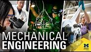 Mechanical Engineering at the University of Michigan