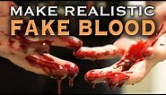 Make Realistic Fake Blood in 60 Seconds