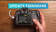How To Update Canon EOS Camera Firmware #2MinuteTutorial