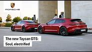 The new all-electric Taycan GTS Sport Turismo