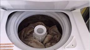 GE Spacemaker GUD 24 inch WASHER : Overview & Washing Tips : Sample Wash Cycle