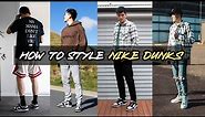 How To Style - Nike Dunk Low and High Outfit Ideas (Lookbook)