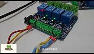 Modbus RTU 4CH relay module RS485/TTL UART 4CH IN 4CH OUT MODULE RELAY MODBUS: miniature innovation