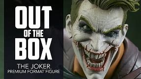 Unboxing the Joker Premium Format Figure by Sideshow Collectibles