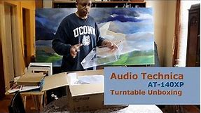 Audio Technica AT LP 140xp Unboxing