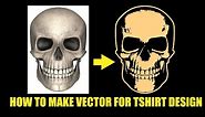 How To Make VECTORS For T-Shirt Designs | How To Find Vectors | Make Your Own Vector For T-Shirts