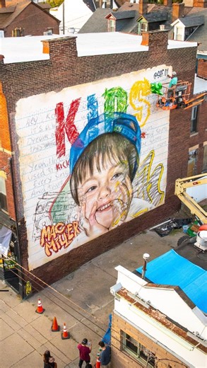 Sef on Instagram: "MAC MILLER 🕊️ Back to the origin, to innocence, to the dream before the fame. Thanks : @steeltownwalls @loopcolors @loopcolors.usa @studio4pgh 📍Studio 4 4609 Liberty ave, Pittsburgh,PA 15224 #macmiller #pittsburgh #streetart"