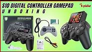S10 Digital Controller Gamepad Unboxing & Testing | Gaming Console