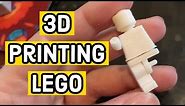 3D Printing LEGO Bricks and Minifigures - How to 3D Print a LEGO Minifigure