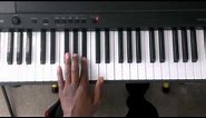 Major Scales: How to Play D Flat Major Scale on Piano (Right and Left hand)
