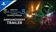 Monster Energy Supercross 5 - Announcement Trailer | PS5, PS4