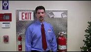 Monthly Inspection - Emergency Lights & Exit Signs. Albany Fire Extinguisher