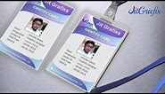 School Identity card design in Coreldraw Learn | Company id card Design | Employee id card Latest