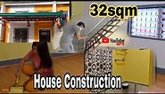 32sqm HOUSE 🏡 interior DESIGN |CONSTRUCTION 🚧 | PASINAYA HOMES | Part 1 | Vlog no. 21 | millenial