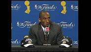 Kobe Bryant Exclaims the jobs not finished - Post-game Sound from Game 2 of the 2009 NBA Finals