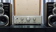 ONKYO Integrated Stereo Amplifier A-915R & KENWOOD LS-11