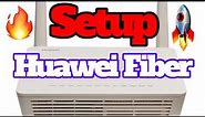 How to Setup Huawei EG8145V5 Fiber modem in 1 Minute