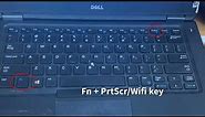 How To Turn On/Off Airplane Mode On Dell Laptop | Dell Latitude E5450