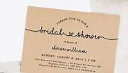 Free (or Almost Free) Bridal Shower Invitations