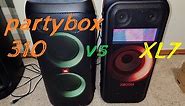 LG XL7 vs JBL Partybox 310 🏠 Indoor Bluetooth Party Speaker Battle. Plugged in🔌