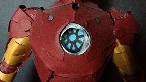 Paper Iron Man Mark III
