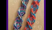 New "Helicoid" Hook Only Rainbow Loom Bracelet/How To Tutorial