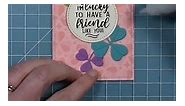 Lawn Fawn - Chari creates a mini slimline Friendship card...