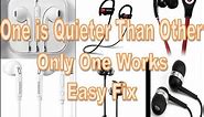 How to Bring Back Sound in ANY Earbud (Only Works on One Side)