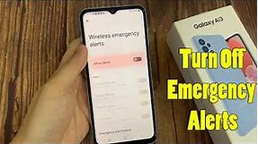How To Turn Off Emergency Alerts on Android (2023)