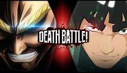 All Might VS Might Guy (My Hero Academia VS Naruto) | DEATH BATTLE!